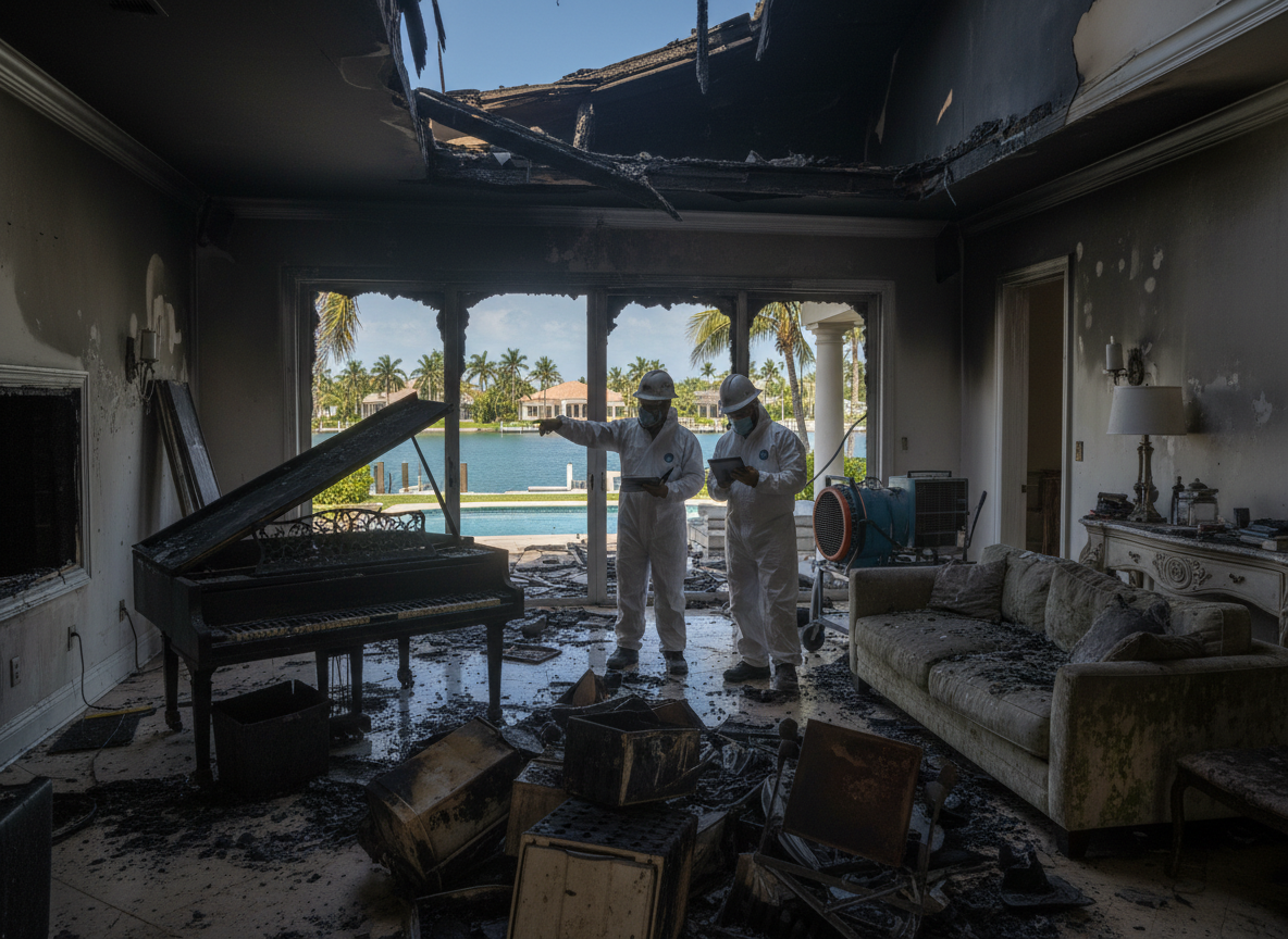 What Affects Fire Damage Restoration Costs In Key Biscayne
