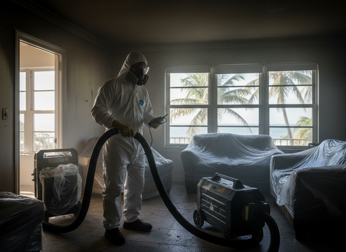 Odor Removal After Fire in Key Biscayne, FL