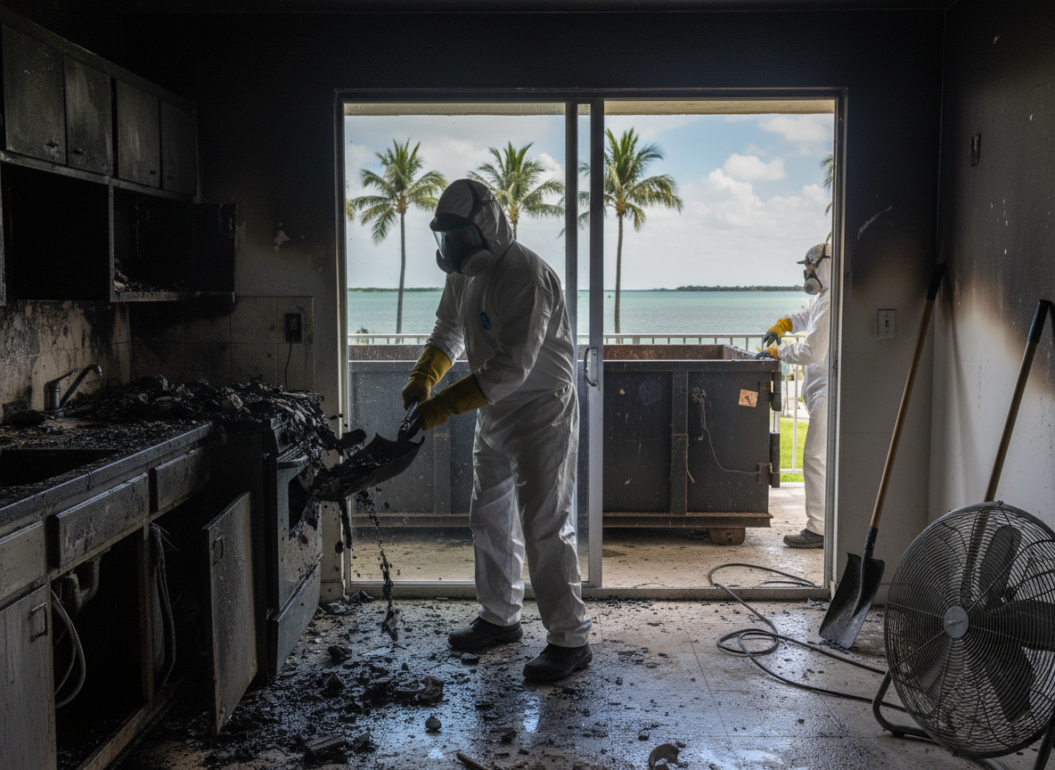 Fire Damage Restoration Key Biscayne in Key Biscayne, FL 33149